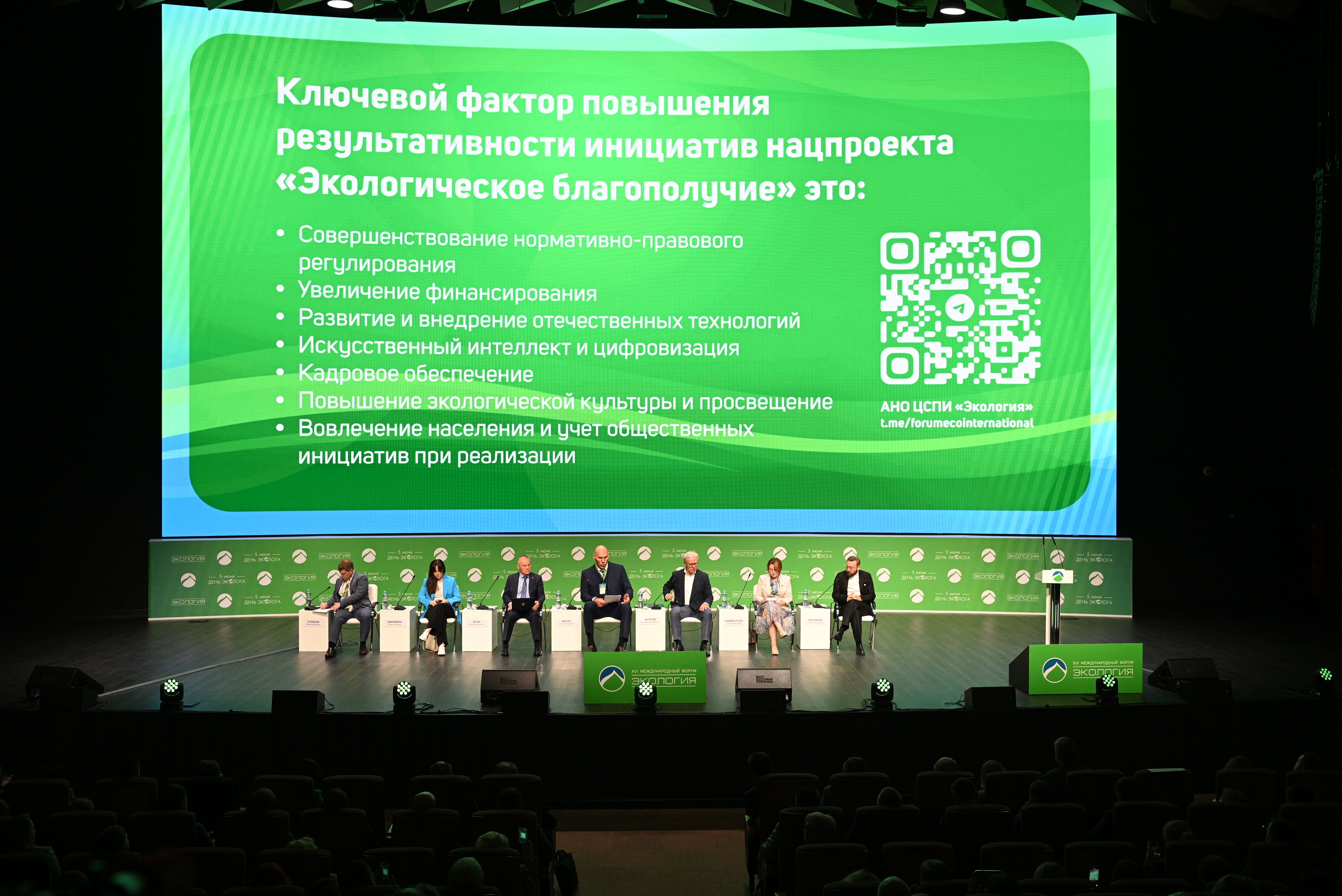 Приумножить результат: завершен первый день работы XVI Международного форума «Экология»